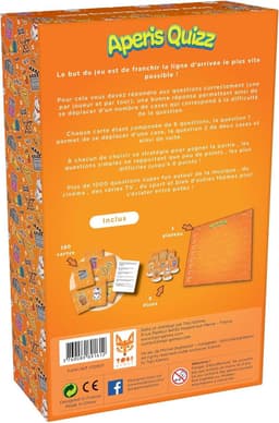 Aperitief Spel - Quiz Spel - Gezelligheid Spel - Franse Vragen - 26.5x16.5x5cm — thumbnail 4
