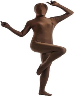 Stretch Spandex Jumpsuit Heren Dames - Strakke Bodysuit voor Feest en Podiumoptredens — thumbnail 3