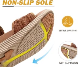 Comfortabele Dames Sandalen Orthopedisch met Open Neus en Verstelbare Bandjes — thumbnail 6