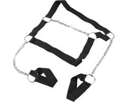 Verstelbare Heren Lichaamsbeugel met Metaal Ketting voor Cosplay en Feestjes