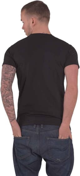 Officieel Rock Band T-Shirt met Luipaardprint Tong - Unisex Zwart — thumbnail 4