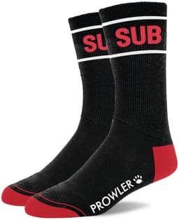 Prowler Red Sub Sokken -/ erotische geschenkset - Zwart — thumbnail 2