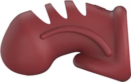 Model 28 - Ultra Soft Silicone Chastity Cage - Red — thumbnail 13