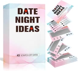 Date Night Ideeën - Koppel Spelletjes - Relatie Verdiepen - Kraskaarten - 123 x 88 cm - Multicolor — thumbnail 1