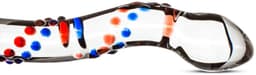 Gildo - Glazen G-Spot/Prostaatdildo No. 3 - Glazen Dildo - Gebogen Schacht - Genopte Structuur - Multi Coloured — thumbnail 13