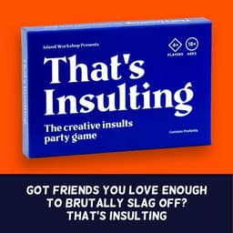 Hilarisch beledigend spel voor volwassenen - grappig hertenspel en brutaal kaartspel - miljoenen beledigingscombinaties voor 4 tot 10 spelers (17+) — thumbnail 2