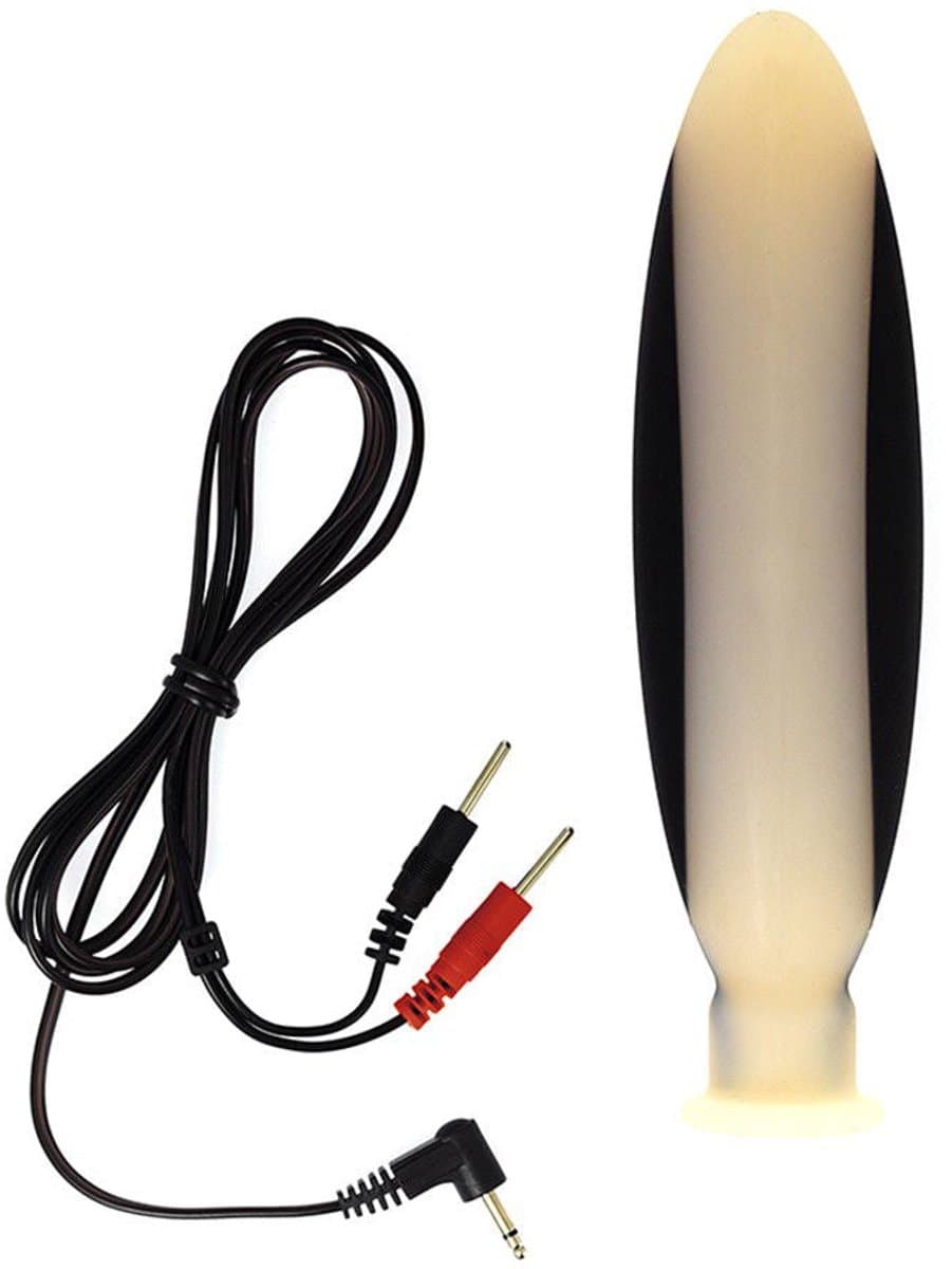 Rimba Electro Sex - Siliconen Dildo Plug Groot bi-polair 155 mm — afbeelding 1