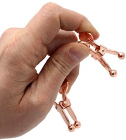 Kiotos - Knijper Tepelklemmen met Balvormige Uiteindes - Extra Sensaties - Rosé Goud — thumbnail 3