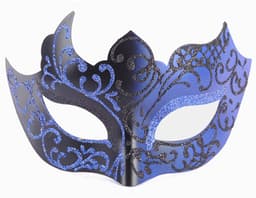 Prom masker ademende gezicht dance party party dress up gezicht dance masker, stijl 8 — thumbnail 1