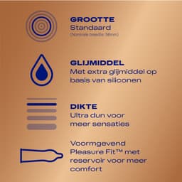 Durex Condooms Nude Extra Lube - 2 x 10 stuks - Voordeelverpakking — thumbnail 2