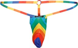 Cut4Men - Herenstring met Penis Pouch - Rainbow L/XL — thumbnail 3