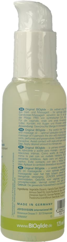 Joydivision BIOglide - Glijmiddel en Massage Gel - 125 ml — thumbnail 3