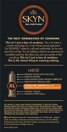 Skyn Large King Size Latexvrije condooms 10 stuks — thumbnail 11