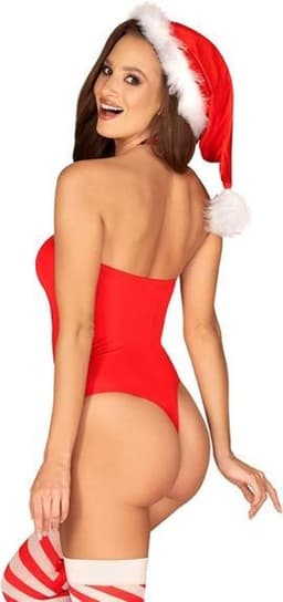 Obsessive - Kissmas Body Rood L/XL — thumbnail 2
