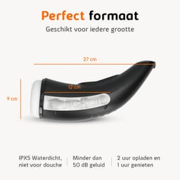 Sensual Desire® Pro Intense – Blowjob Simulator – Sex Toys voor Mannen Zelf Aftrekken – Pocket Pussy – Masturbator voor Man Automatisch – 18 Standen & Krachtige Zuigkracht – Verwarmend effect — thumbnail 4