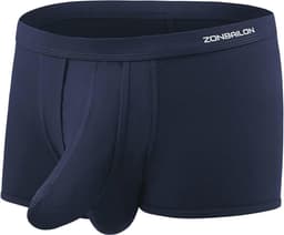 Heren Ondergoed Dual Pouch Boxershorts Met Comfortabele Pasvorm — thumbnail 6