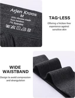 Heren Sexy Bamboe String Ondergoed Lage Taille Tanga slips — thumbnail 5