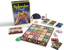 Strategisch Bordspel voor Twee Personen: Duel met Edelstenen en Parels — thumbnail 3