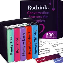 Gesprekskaarten Koppels - Relatie Vragen - Verbinding Verdiepen - 500 Vragen - 2 Spelers - N.v.t. — thumbnail 1