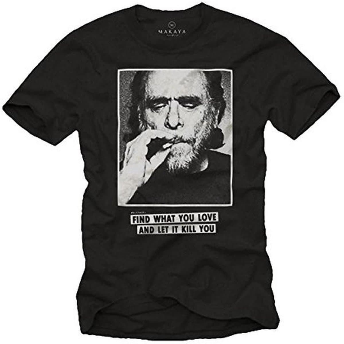Leuke T-Shirt met Opschrift - Vind Wat Je LeefT — afbeelding 1