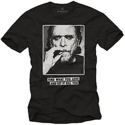 Leuke T-Shirt met Opschrift - Vind Wat Je LeefT — thumbnail 1