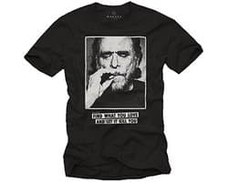 Leuke T-Shirt met Opschrift - Vind Wat Je LeefT