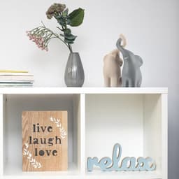Decoratieve Olifanten Beeldjes Koppels voor Woondecoratie - Beige en Grijs Ornamenten - Set van 2 - Perfecte Cadeau Ideeën voor Valentijnsdag en Verjaardagen — thumbnail 3