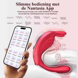 Orgazmate Vibi Vibrators voor Vrouwen - Sex Toys voor Koppels - Clitoris Stimulator - 9 Vibratiestanden - Vibreert op Muziek - Met App Control — thumbnail 2