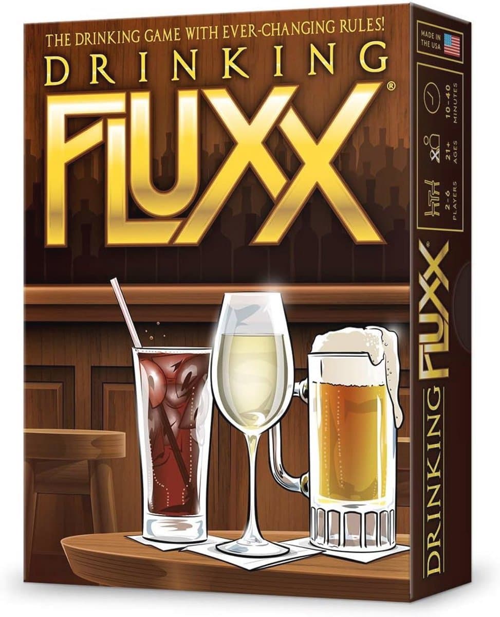 Drankspel Fluxx - Vermakelijk en onvoorspelbaar spel voor volwassenen — afbeelding 1