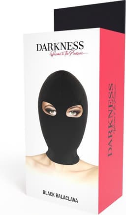 DARKNESS BONDAGE | Darkness Submission Mask Black | Extreme BDSM | Fetish Mask | BDSM Mask | Bondage Accessories | Black Mask — thumbnail 3
