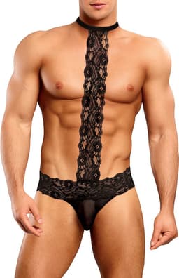 Male Power String met Choker black S/M — thumbnail 6
