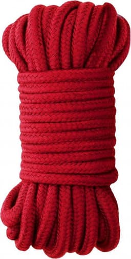 Ouch! Japans Bondage Touw voor Stoute Spellen - 10m - Rood — thumbnail 3