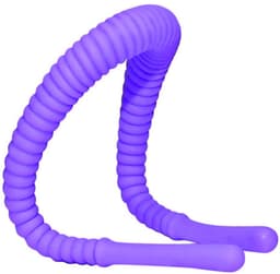 You2Toys – Licht Flexibele Schaamlip Spreider Geribbeld en Vrij Toegankelijk Verstelbaar – 28 cm - Paars — thumbnail 4