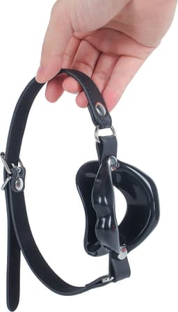 Banoch - Gag kissy lips - Zwart - bondage — thumbnail 4