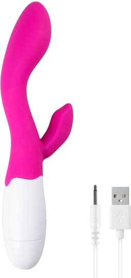 EasyToys - Lily Vibrator 2.0 - Oplaadbaar - Tarzan Vibrator - Vibrators voor Vrouwen - Sex Toys voor Vrouwen - Vibrators - G-Spot Vibrator - Clitoris Stimulator - Roze — thumbnail 1