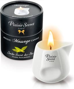 Plaisirs Secrets Massagekaars Ylang Patchouli - 80 ml — thumbnail 1