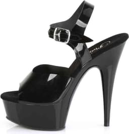 DELIGHT-608N (EU 36 = US 6) 6 Heel, 1 3/4 PF Ankle Strap Sandal — thumbnail 3
