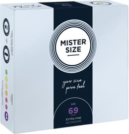MISTER SIZE 69 Ultra Dunne XXXL condooms (36 pack) — thumbnail 4