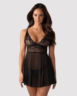 Obsessive - Idillia Babydoll & String XXL — thumbnail 5