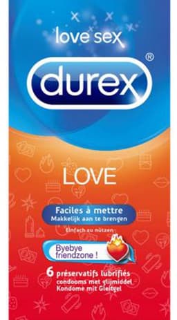 Durex Love Condooms - 6 stuks — thumbnail 7