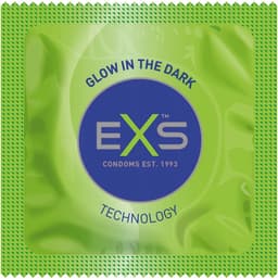 EXS Glow in the Dark - lichtgevende condooms 3 stuks — thumbnail 3