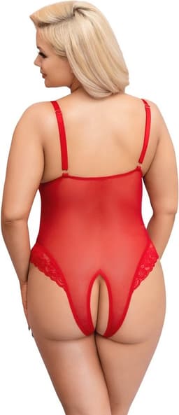 Crotchless Body Rood 4XL — thumbnail 4