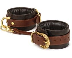 Liebe Seele - The Equestrian Leather Ankle Cuffs - Leren Enkel Boeien