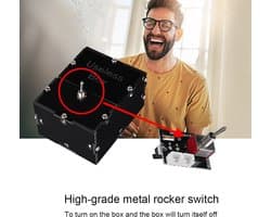 Dailygoods- Nutteloze Doos Grappig Speelgoed - DIY Kit - Duurzaam Materiaal - Ergonomisch Ontwerp - 2 AAA Batterijen - Eindeloos Plezier