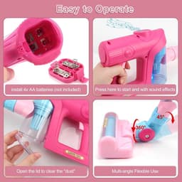 Vacuum Cleaner Toy Set, Children's Vacuum Cleaner with Real Suction Function, Children's Vacuum Cleaner from 3, 4, 5 - ShopVlot — thumbnail 4