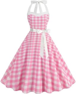 Vintage Stijl Polkadot Jurk voor Dames Jaren '50 Cocktail & Feest — thumbnail 3