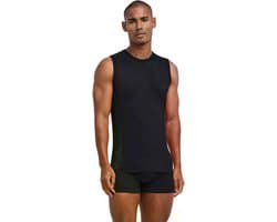 Heren Top van onderlaag Wool-Tech Light M S/l Sh wol functioneel materiaal sneldrogend 1 stuk, Zwart Black 3000, L