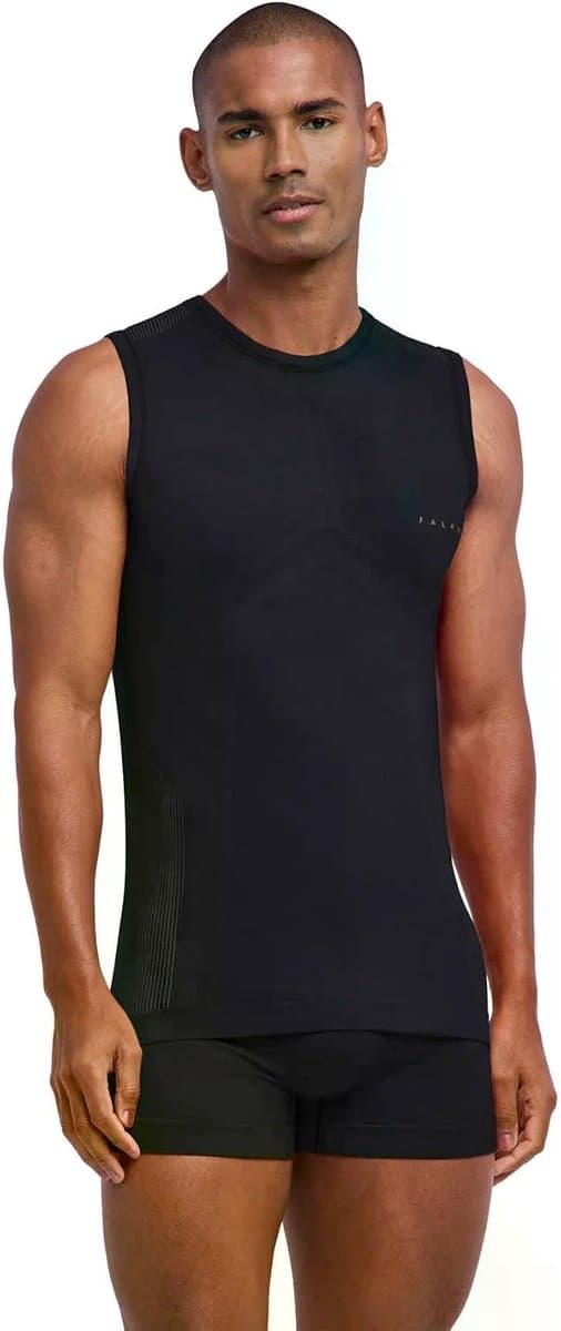 Heren Top van onderlaag Wool-Tech Light M S/l Sh wol functioneel materiaal sneldrogend 1 stuk, Zwart Black 3000, L — afbeelding 1
