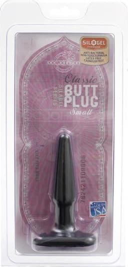 Doc Johnson Buttplug - Klein - Zwart - Ø 25 mm — thumbnail 9