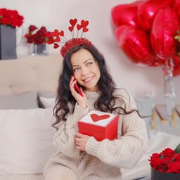 Heart Hairband Headdress Hearts Red Amor Hairband Red Women's Amor Costume Accessories Cupid Costume Heart Photo Props - ShopVlot — thumbnail 3